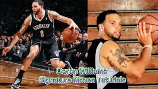 Deron Williams Signature Moves Tuturials, Pick&Roll,Hesitation Dribble, Crossover Stepback,Pick&Pass