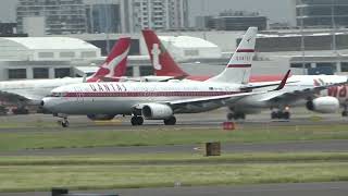 QANTAS Retro (1959) Livery Boeing 737 Departing Sydney Airport