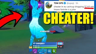 Fortnite Pros EXPOSE Hacking Pro With 52 KILLS In Cash Cup!