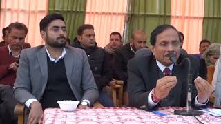 Advisor Bhatnagar visits Budgam, presides Block Diwas at Panchayat Halqa Jawalapora budgam