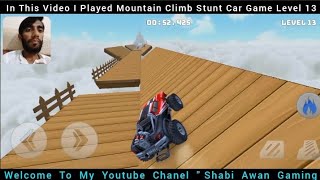 Mountain Climb Stunt Car Level 13 New Game Play Video