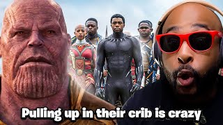 THANOS SMACKED ALL OF WAKANDA | Reaction