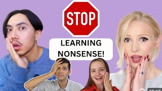 AVOID THIS NONSENSE FROM ENGLISH WITH LUCY, ENGLISH WITH VENYA PAK, POC ENGLISH, VERONIKA LANGUAGE