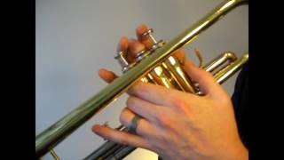 Learn to play F# major scale on trumpet