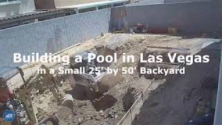 How to Build Las Vegas Swimming pool step by step DIY Time Lapse 4k