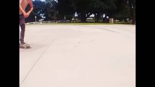 Little line at veterans skatepark