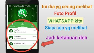 Cara mengetahui siapa yg melihat foto profil whatsapp kita