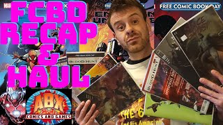 NEW COMIC BOOK HAUL UNBOXING #FCBD ABX-  My Online COMIC SHOP Saga