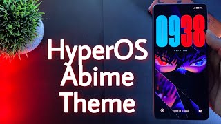 HyperOS Anime Premium Theme For Any Xiaomi Devices | New System Ui | #hyperos