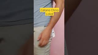 celana Chino lokal murah Terbaik, lebih tebel dari merk erigo cuyy 🤣 #celanaerigo #celanachinos