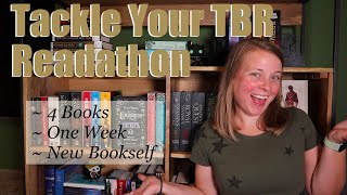 Tackle Your TBR Readathon | A would be vlog