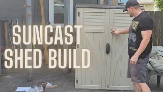 Building SunCast Shed with DYI tool hangers