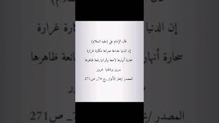 #اقوال_الامام_علي_عليه_السلام #امير_المؤمنين #حيدر #الكرار #ياعلي #ياعلي_مدد