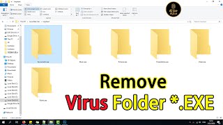 How To Delete virus Folder *.exe From Computer Without Using Antivirus