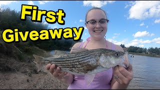 Striper Fishing Tons of Fish + Giveaway! Maine 2020