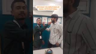 Teams Birthday Celebration at Sahaj International #birthday #ieltspreparation #fun #studyvisa #team