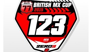 ROUTE 77 Motocross - GOLDENTYRE Chris Bastic GT British Cup 2015 Wilden