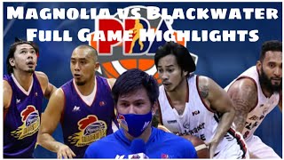 Magnolia vs Blackwater PBA Bubble Cup