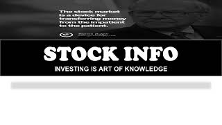 Stock Info Live Stream