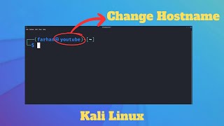 How to Change HOSTNAME in Kali Linux