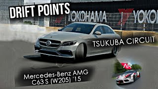 Assoluto Racing turtorial drift setting [Mercedes C63 S] Top 3 weekly Events