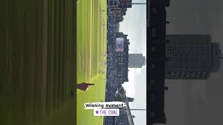 India’s winning moment in Oval Vs Eng.