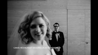 Canoe Restaurant Wedding  |  Toronto  |  Alisa & Anthony