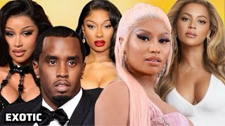 ‼️Nicki Calls Out Paid Spies going to her Tour! Diddy Paid 50M For Bail😱Beyoncé Wisky & Cardi B🍵