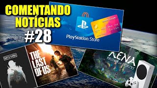 COMENTANDO NOTÍCIAS #28 - KENA INDO PARA O XBOX, PAGAMENTO PARCELADO NA PS STORE E MAIS!