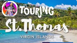 TRAVEL VLOG:TOURING (ST. THOMAS Virgin Islands) VOYAGER OF THE SEAS DAY-2 WITH YNSHAIR &FAMILY 🚢😍