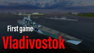 World of Warships Blitz: Vladivostok first battle