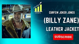 CURFEW JOKER JONES (BILLY ZANE) LEATHER JACKET