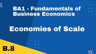 BA1 | Economies & Diseconomies of Scale | CIMA | cimaselfstudy.com | Free CIMA study materials