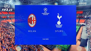 FIFA 23 - AC Milan vs. Tottenham | UEFA Champions League 22/23