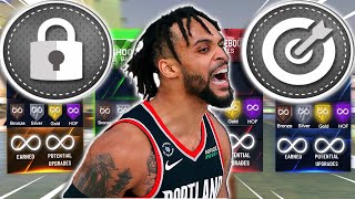 THE BEST 2-WAY SHARPSHOOTER BUILD IN NBA2K22 CURRENT GEN AFTER PATCH 8😈😱