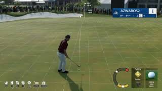 PGA Tour Bay Hill 9th Hole Awesome putt 64 feet!