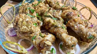 Garlic Butter Chicken Drumsticks recipe | Quick Chicken starter recipe | Butter Garlic Chicken-fry