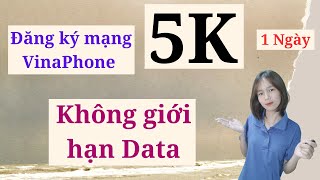 Cách đăng ký mạng VinaPhone 5K 1 ngày: Không giới hạn Data chơi game Mobile