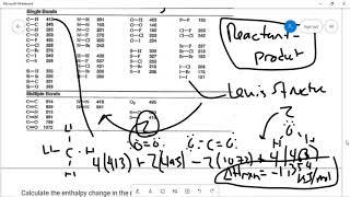 Chemistry II: Video 16-2 Review: Enthalpy Calculations