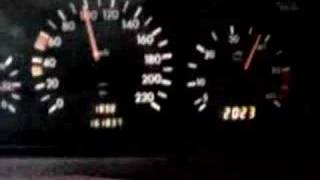 Acceleration of Mercedes w202 C250TD estate