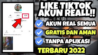 TERBARU CARA MENAMBAHKAN LIKE TIKTOK AKUN REAL SEMUA😱😱 - TAMBAH LIKE TIKTOK GRATIS DENGAN CEPAT 2022