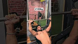 #100kg  #inclinebench #selfmotivation #fitness #gym #abs #gymlovers #gymlife #beastmode #workoutvi