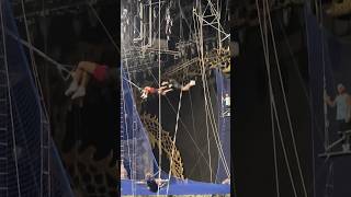 Три с винтом😱🔥 #circus #circusarts #flyingtrapeze #acrobatics #trick #flip #цирк #трюки #круто