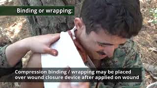 CMC 22 iTClamp Wound Closure Device Tactical Field Care