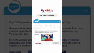 CRM Native Integrations | FlyMSG.io