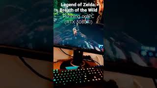 Zelda BotW running on PC with Steam Controller