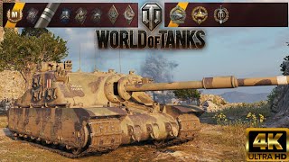 Tortoise - Mines map - 9 Kills - 6K Damage World of Tanks