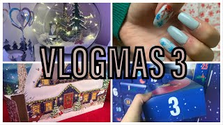 VLOGMAS #3 |typy na vianočné filmy, robím si vianočné nechty