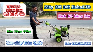 Giới thiệu máy xới đất JH178 Kích Đề bằng Pin | Điện Máy Tuấn Thùy