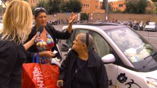 DISABILI, INCIVILTA' PER STRADA  e POSTEGGI OCCUPATI di FLAVIA MARIMPIETRI, Rai Uno 22-10-2013